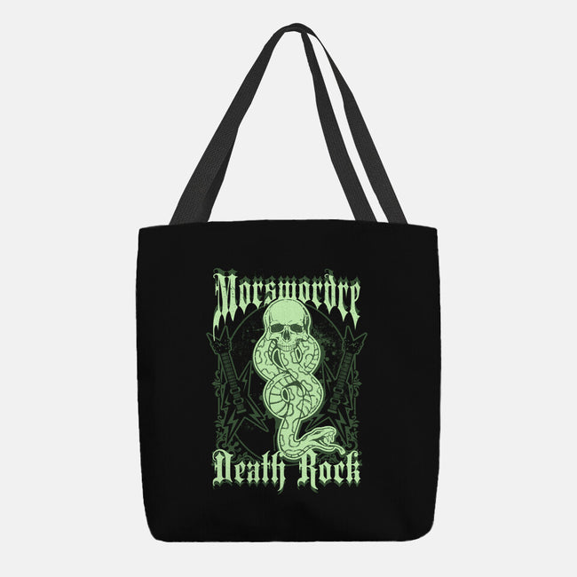 Death Rock-None-Basic Tote-Bag-NemiMakeit