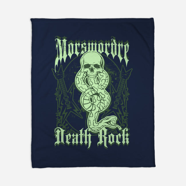 Death Rock-None-Fleece-Blanket-NemiMakeit