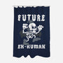 Future Ex-Human-None-Polyester-Shower Curtain-Nemons