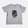 The Spider And The Symbiote Sumi-e-Baby-Basic-Tee-DrMonekers