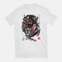 The Spider And The Symbiote Sumi-e-Mens-Premium-Tee-DrMonekers
