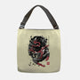 The Spider And The Symbiote Sumi-e-None-Adjustable Tote-Bag-DrMonekers
