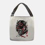 The Spider And The Symbiote Sumi-e-None-Adjustable Tote-Bag-DrMonekers