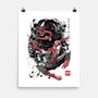 The Spider And The Symbiote Sumi-e-None-Matte-Poster-DrMonekers