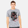 The Spider And The Symbiote Sumi-e-Mens-Heavyweight-Tee-DrMonekers