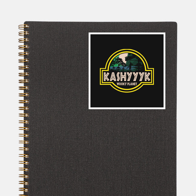 Kashyyyk Park-None-Glossy-Sticker-turborat14