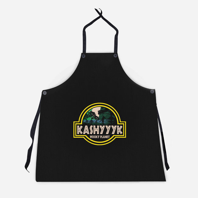 Kashyyyk Park-Unisex-Kitchen-Apron-turborat14