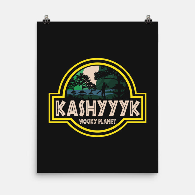 Kashyyyk Park-None-Matte-Poster-turborat14