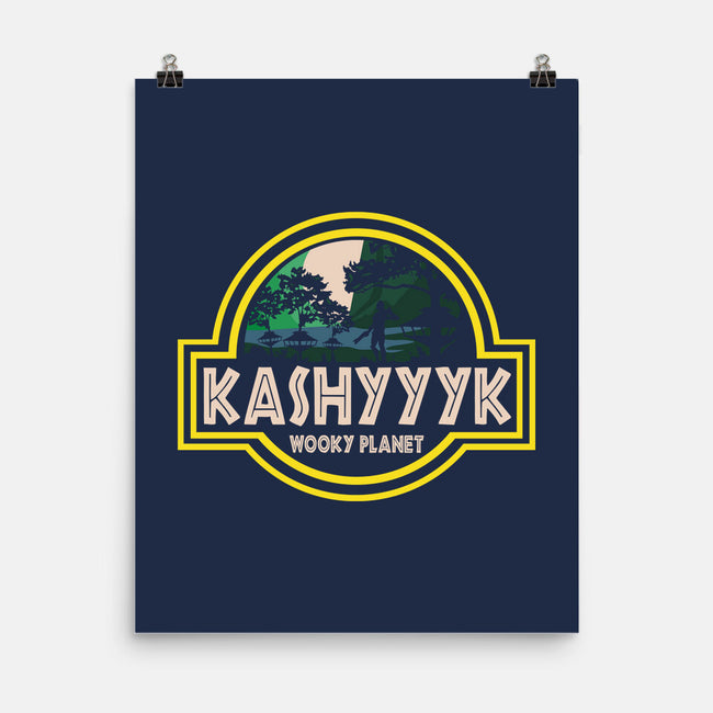 Kashyyyk Park-None-Matte-Poster-turborat14