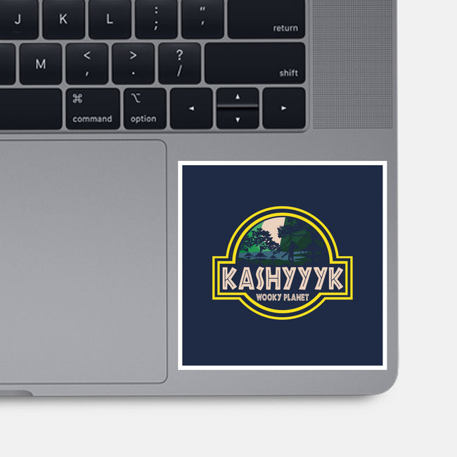 Kashyyyk Park-None-Glossy-Sticker-turborat14