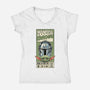 Mandalore Approved-Womens-V-Neck-Tee-CappO