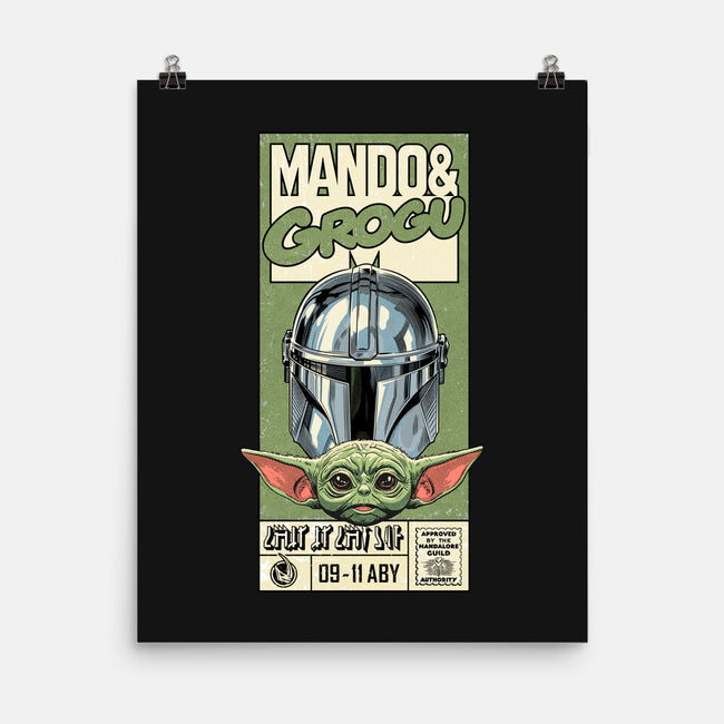 Mandalore Approved-None-Matte-Poster-CappO