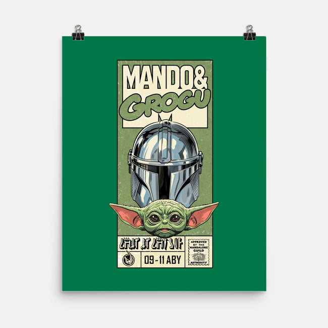 Mandalore Approved-None-Matte-Poster-CappO