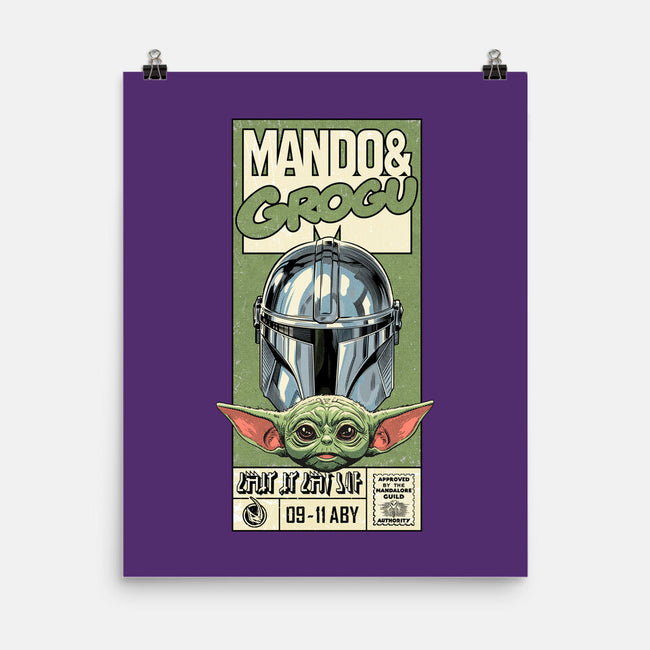 Mandalore Approved-None-Matte-Poster-CappO