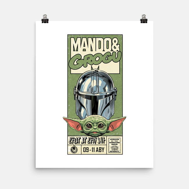 Mandalore Approved-None-Matte-Poster-CappO