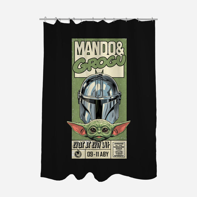 Mandalore Approved-None-Polyester-Shower Curtain-CappO