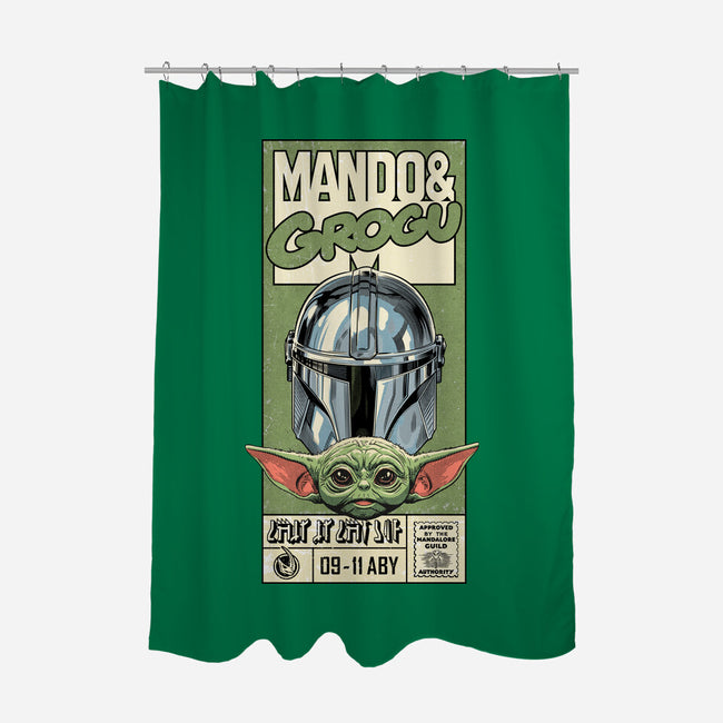 Mandalore Approved-None-Polyester-Shower Curtain-CappO
