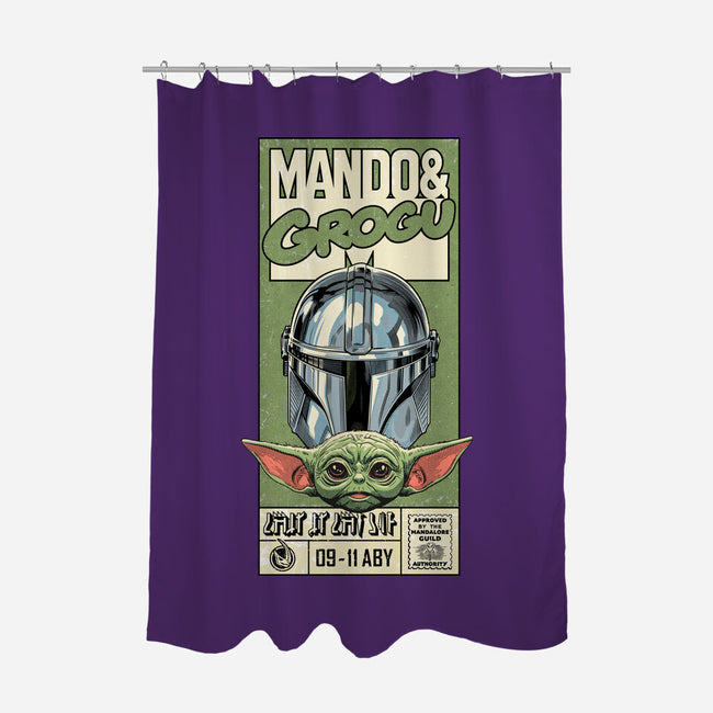 Mandalore Approved-None-Polyester-Shower Curtain-CappO