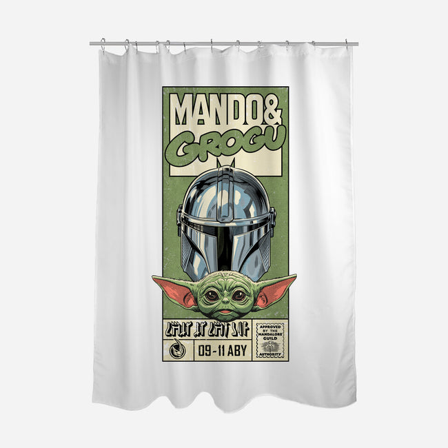 Mandalore Approved-None-Polyester-Shower Curtain-CappO