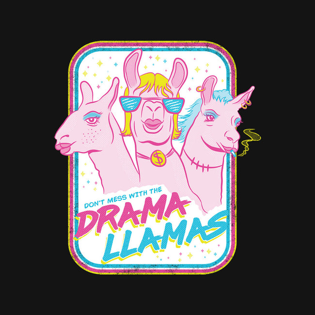 Drama Llamas-None-Polyester-Shower Curtain-hbdesign