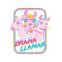 Drama Llamas-None-Fleece-Blanket-hbdesign