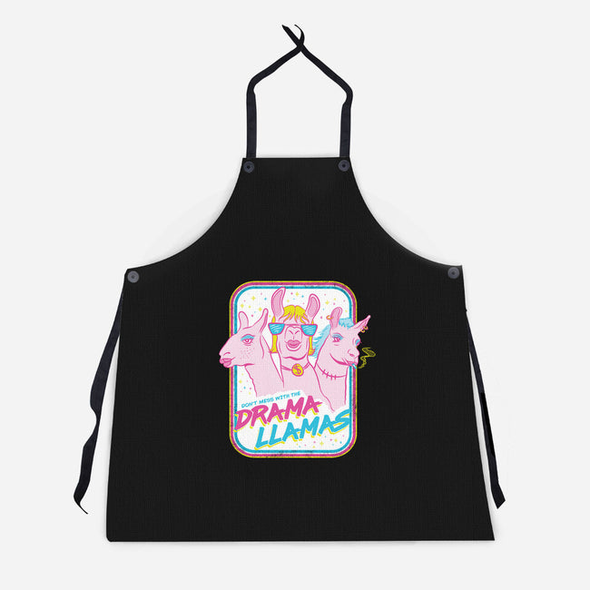 Drama Llamas-Unisex-Kitchen-Apron-hbdesign