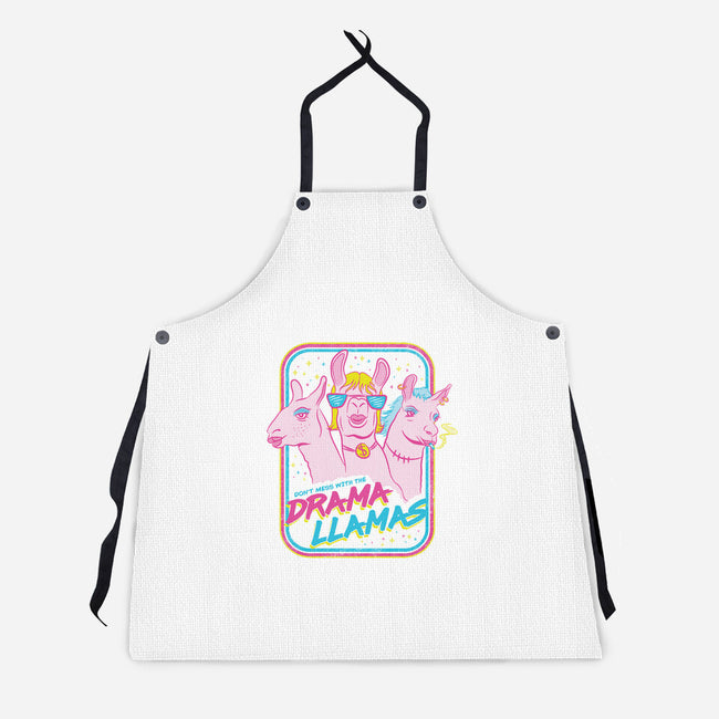 Drama Llamas-Unisex-Kitchen-Apron-hbdesign