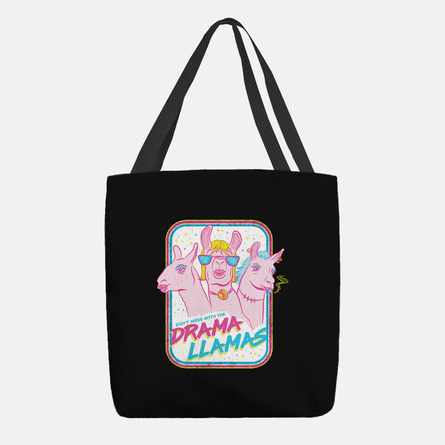 Drama Llamas-None-Basic Tote-Bag-hbdesign