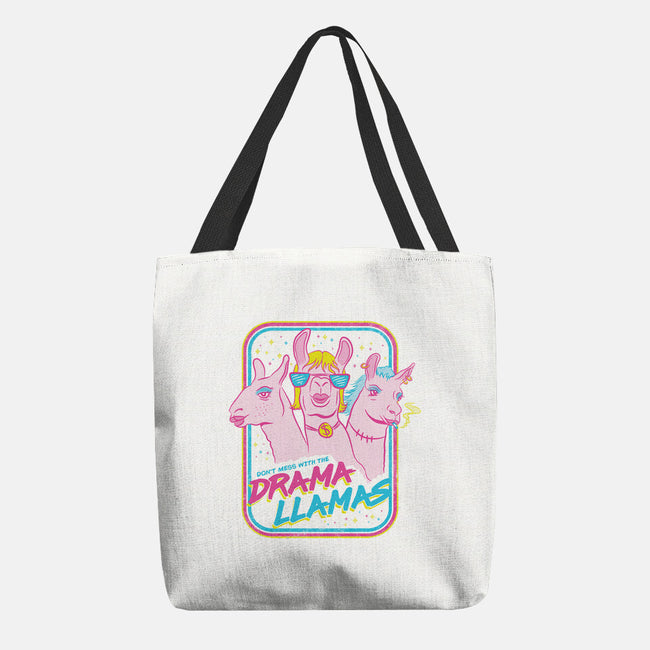 Drama Llamas-None-Basic Tote-Bag-hbdesign