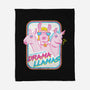 Drama Llamas-None-Fleece-Blanket-hbdesign