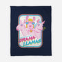 Drama Llamas-None-Fleece-Blanket-hbdesign