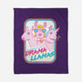 Drama Llamas-None-Fleece-Blanket-hbdesign