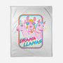 Drama Llamas-None-Fleece-Blanket-hbdesign