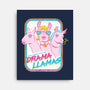Drama Llamas-None-Stretched-Canvas-hbdesign