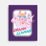 Drama Llamas-None-Stretched-Canvas-hbdesign