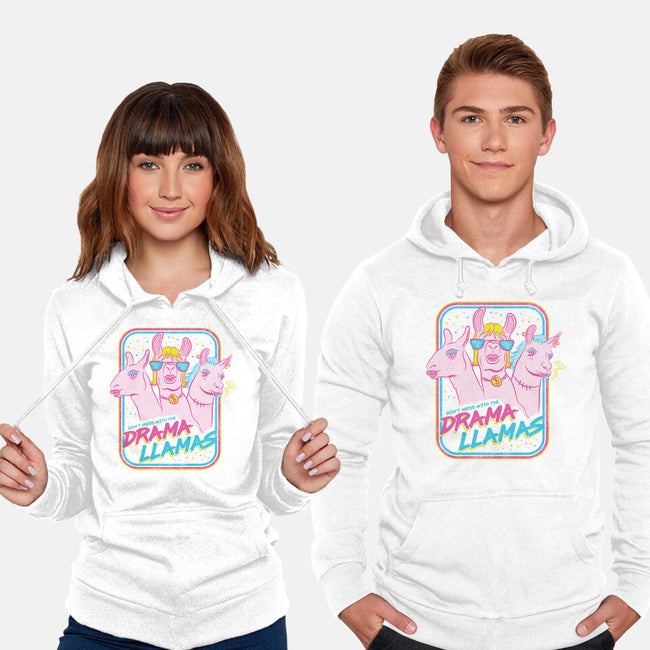 Drama Llamas-Unisex-Pullover-Sweatshirt-hbdesign