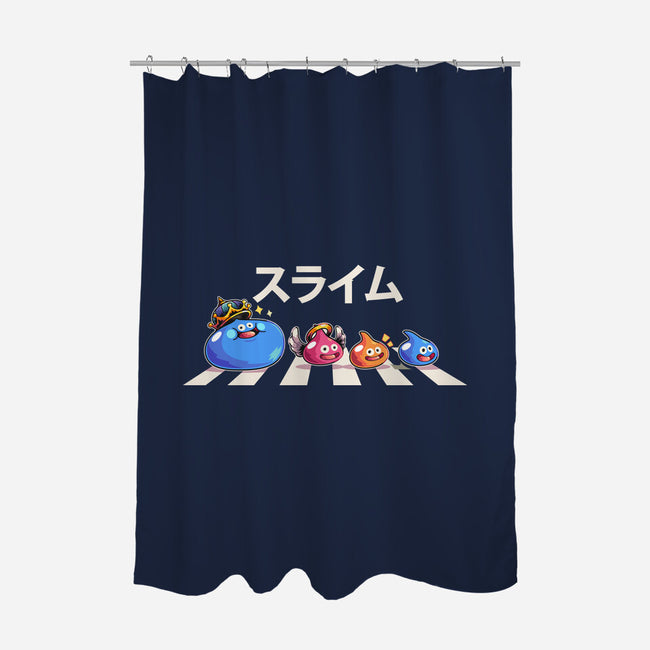 The Slimes-None-Polyester-Shower Curtain-2DFeer