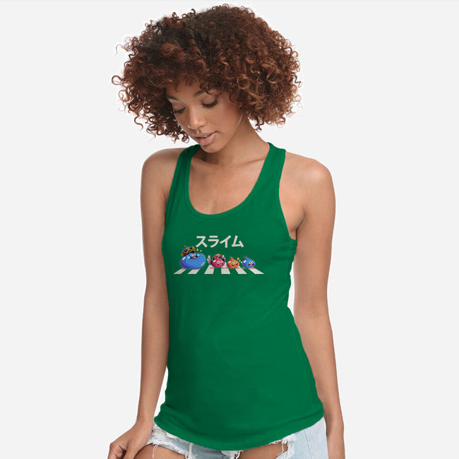 The Slimes-Womens-Racerback-Tank-2DFeer