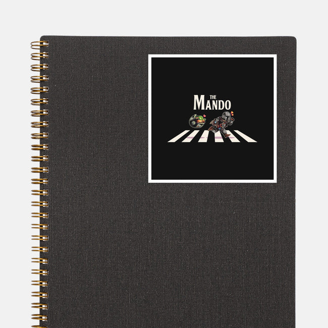 The Mando-None-Glossy-Sticker-2DFeer