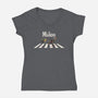 The Mando-Womens-V-Neck-Tee-2DFeer