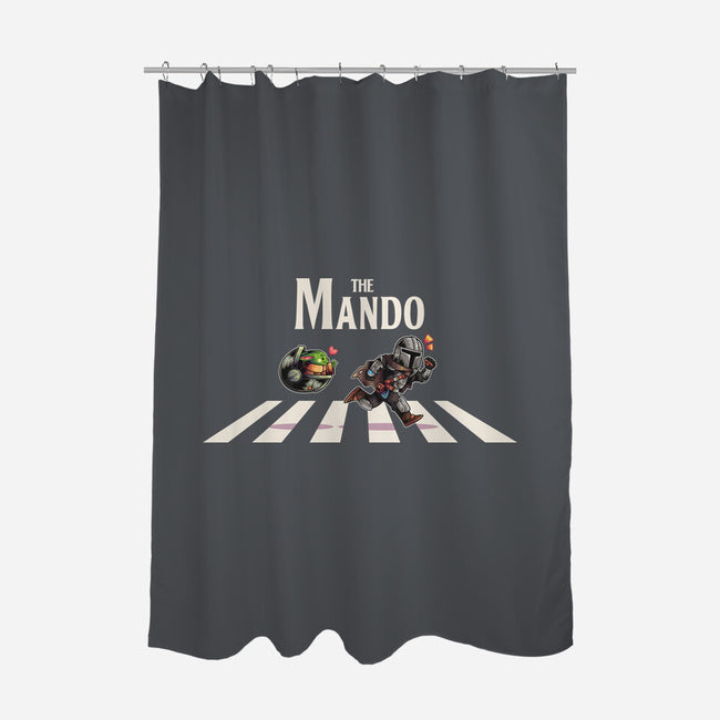 The Mando-None-Polyester-Shower Curtain-2DFeer