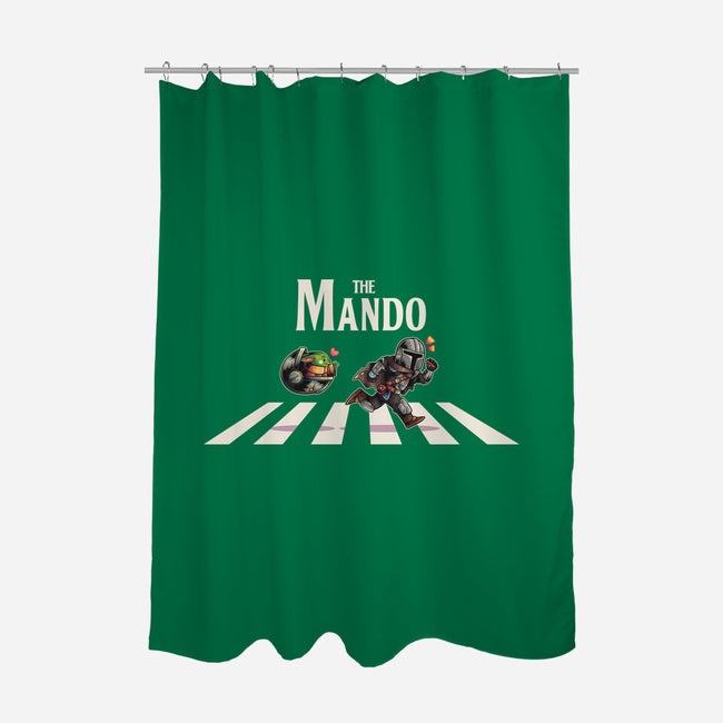 The Mando-None-Polyester-Shower Curtain-2DFeer