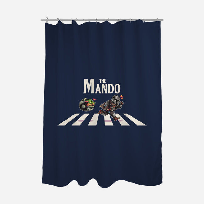The Mando-None-Polyester-Shower Curtain-2DFeer