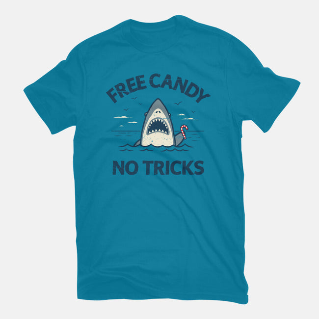 Free Candy No Tricks-Unisex-Basic-Tee-BridgeWalker