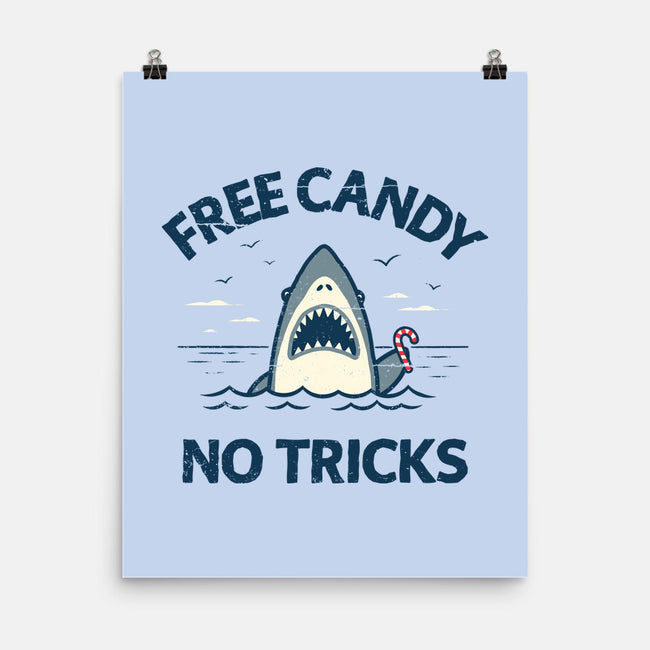 Free Candy No Tricks-None-Matte-Poster-BridgeWalker