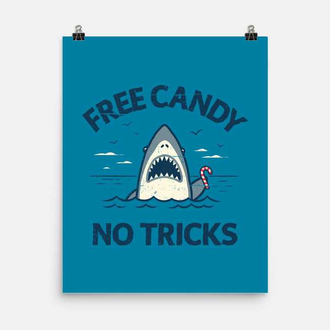 Free Candy No Tricks-None-Matte-Poster-BridgeWalker