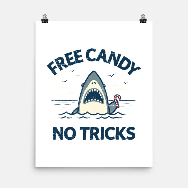 Free Candy No Tricks-None-Matte-Poster-BridgeWalker