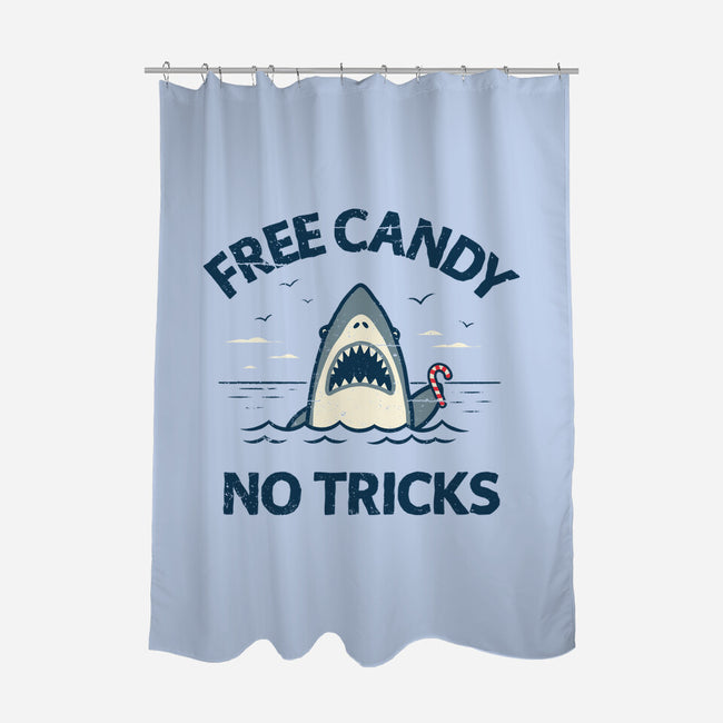 Free Candy No Tricks-None-Polyester-Shower Curtain-BridgeWalker