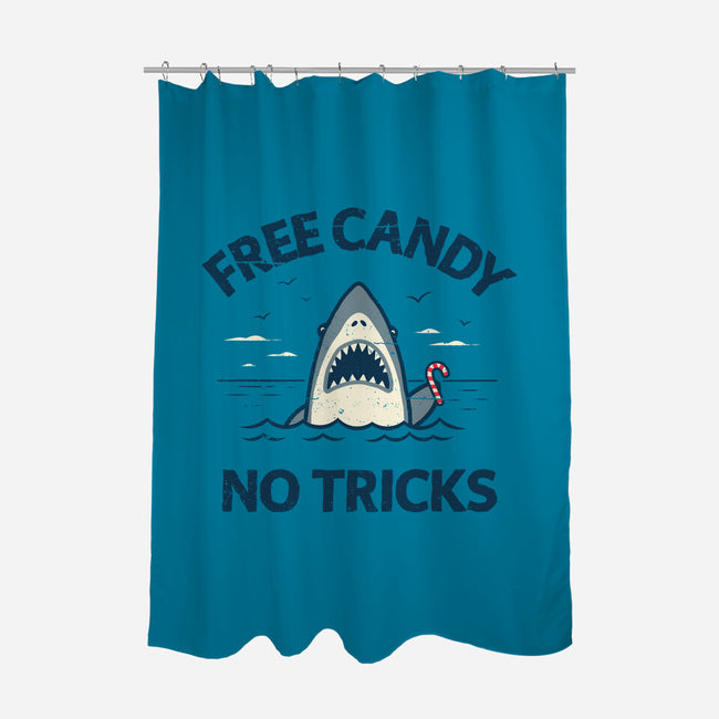 Free Candy No Tricks-None-Polyester-Shower Curtain-BridgeWalker