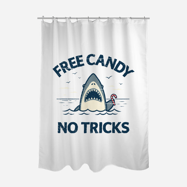 Free Candy No Tricks-None-Polyester-Shower Curtain-BridgeWalker